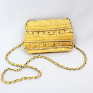 Chocolate New-York Small Purse Shoulder Bag Chain